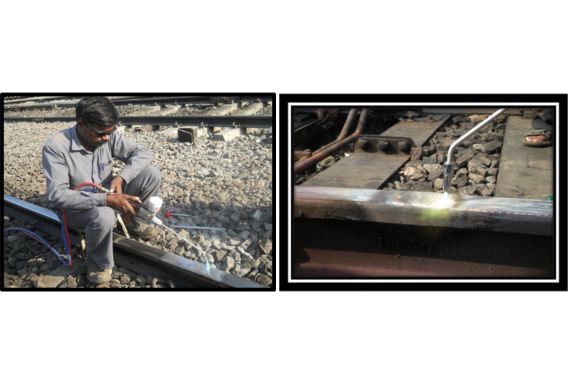Reconditioning Of Wheel Burn Scabbed Rail
